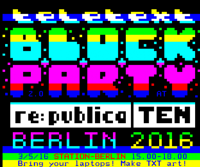 Block Party Berlin balloon promo